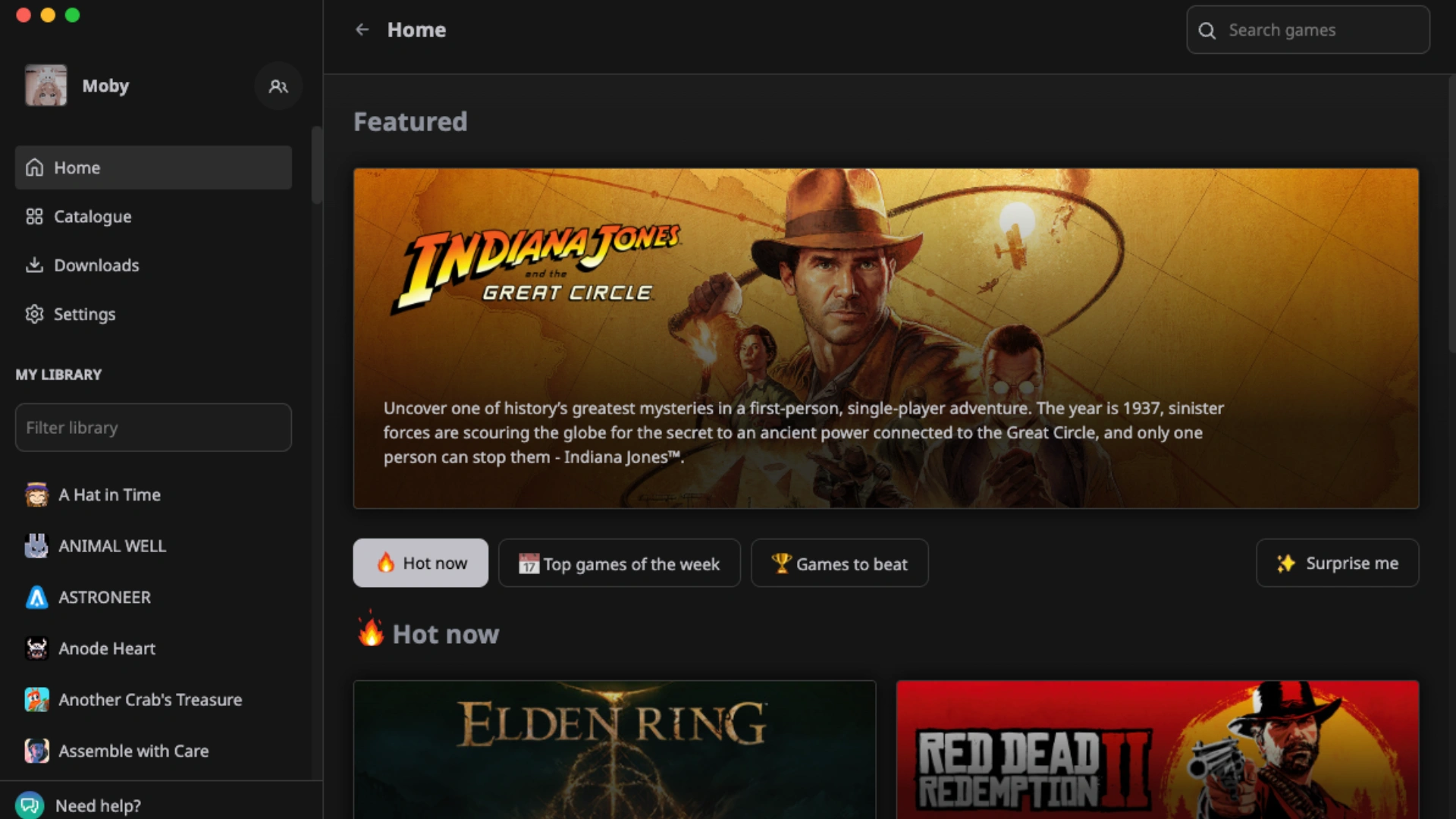 Hydra Launcher: o app que unifica todas as suas bibliotecas de jogos